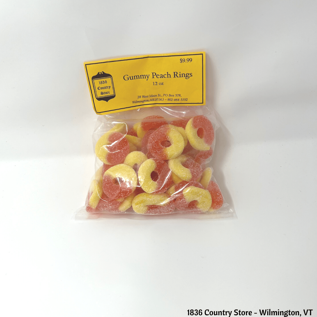 Gummy Peach Rings – 1836 Country Store