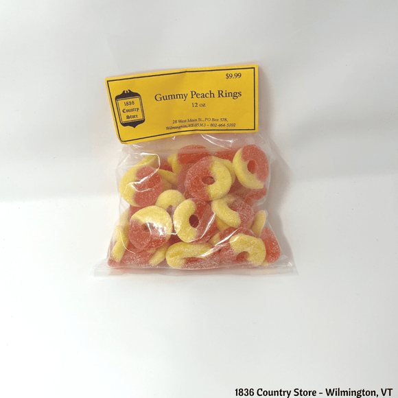 Gummy Peach Rings